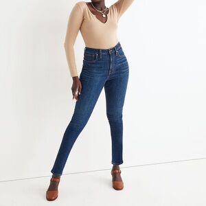 Madewell Curvy High-Rise Skinny Jeans in Seville Wash